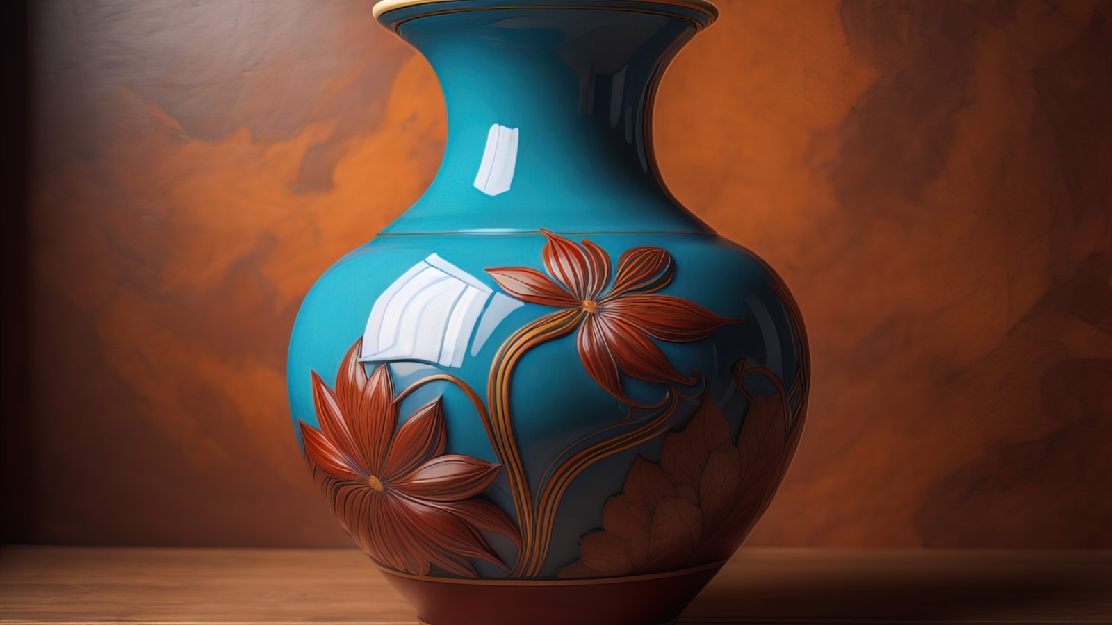 گلدان سرامیکی لوکس